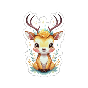 Adorable Deer Kiss-cut Stickers - Ultimate Vinyl Collection - Dipaliz - Decorative