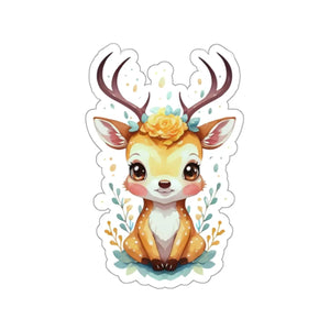 Adorable Deer Kiss-cut Stickers - Ultimate Vinyl Collection - Dipaliz - Decorative