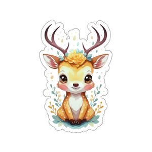 Adorable Deer Kiss-cut Stickers - Ultimate Vinyl Collection - Dipaliz - Decorative