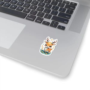 Vibrant Deer Vibes Kiss-cut Stickers - Vinyl Art - Dipaliz - Decorative