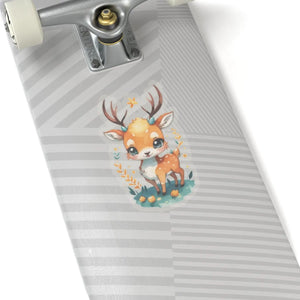 Vibrant Deer Vibes Kiss-cut Stickers - Vinyl Art - Dipaliz - Decorative