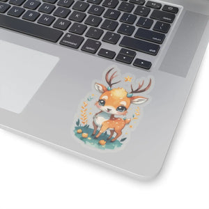 Vibrant Deer Vibes Kiss-cut Stickers - Vinyl Art - Dipaliz - Decorative