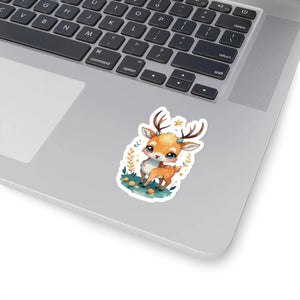 Vibrant Deer Vibes Kiss-cut Stickers - Vinyl Art - Dipaliz - Decorative