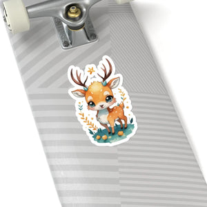 Vibrant Deer Vibes Kiss-cut Stickers - Vinyl Art - Dipaliz - Decorative