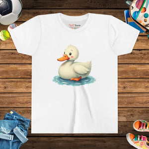 Duck Youth Short Sleeve Tee - Vibrant Comfort Fun - Dipaliz - s / White - T-shirts