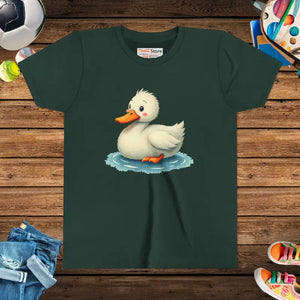Duck Youth Short Sleeve Tee - Vibrant Comfort Fun - Dipaliz - s / Forest - T-shirts