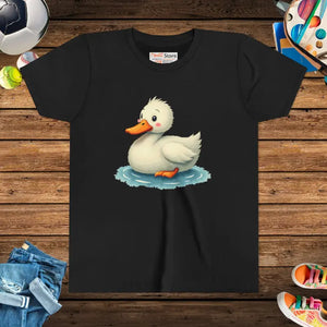 Duck Youth Short Sleeve Tee - Vibrant Comfort Fun - Dipaliz - s / Black - T-shirts