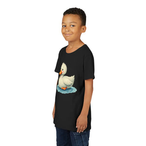Delightful Duck Youth Short Sleeve - Playful Cotton Tee - Dipaliz - T-shirts - s