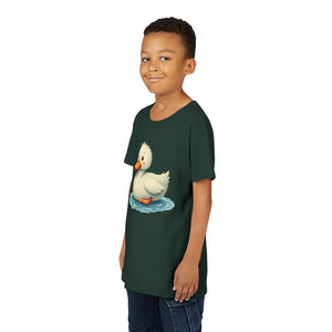 Delightful Duck Youth Short Sleeve - Playful Cotton Tee - Dipaliz - T-shirts - s