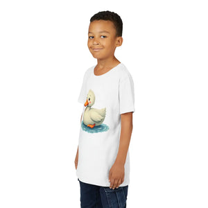 Delightful Duck Youth Short Sleeve - Playful Cotton Tee - Dipaliz - T-shirts - s