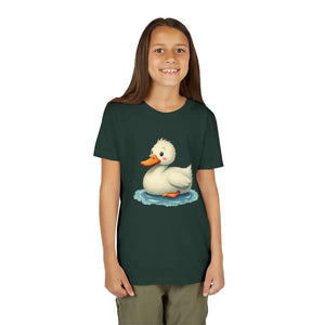 Delightful Duck Youth Short Sleeve - Playful Cotton Tee - Dipaliz - T-shirts - s