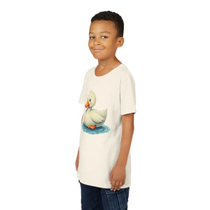 Delightful Duck Youth Short Sleeve - Playful Cotton Tee - Dipaliz - T-shirts - s