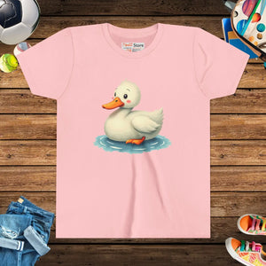 Delightful Duck Youth Short Sleeve - Playful Cotton Tee - Dipaliz - T-shirts - s