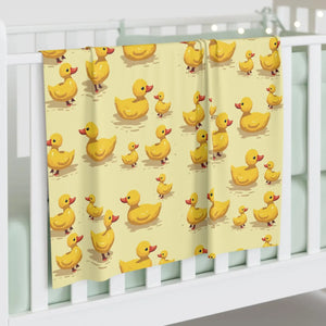 Cute Ducklings Baby Swaddle Blanket – Cotton - Dipaliz - Swaddling & Receiving Blankets