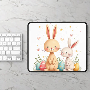 Gaming Mouse Pad - Cute Easter Bunny Fun - Dipaliz - Rectangle / 9’’ × 7’’ - Pads