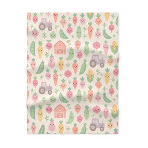Farm Friends Baby Blanket – Fleece Travel - Dipaliz - Blankets