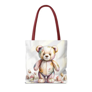 Teddy Bear Tote Bag Trendy Fashion Durable Polyester - Dipaliz - Shopping Totes