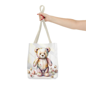 Trendy Teddy Bear Tote - Durable Polyester Body - Dipaliz - Shopping Totes
