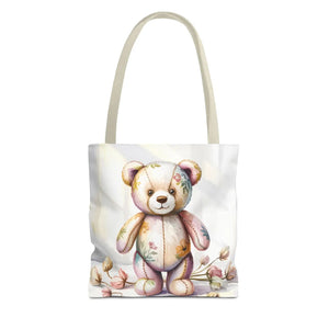 Trendy Teddy Bear Tote - Durable Polyester Body - Dipaliz - Shopping Totes