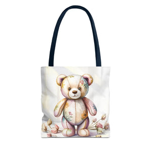 Trendy Teddy Bear Tote - Durable Polyester Body - Dipaliz - Shopping Totes