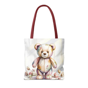 Trendy Teddy Bear Tote - Durable Polyester Body - Dipaliz - Shopping Totes