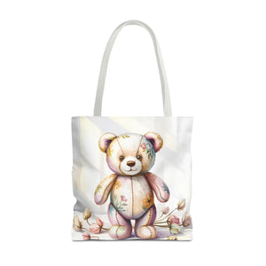 Trendy Teddy Bear Tote - Durable Polyester Body - Dipaliz - Shopping Totes