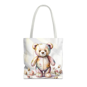 Trendy Teddy Bear Tote - Durable Polyester Body - Dipaliz - Shopping Totes