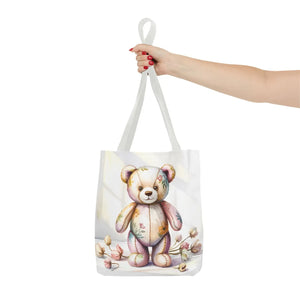 Trendy Teddy Bear Tote - Durable Polyester Body - Dipaliz - Shopping Totes