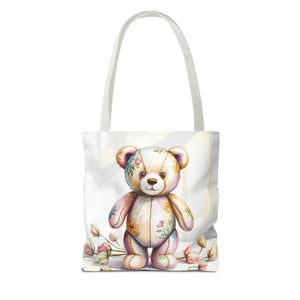 Trendy Teddy Bear Tote - Durable Polyester Body - Dipaliz - Shopping Totes