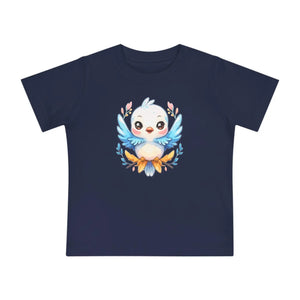 Luxury Birdie Short Sleeve Tee - Soft Cotton Baby - Dipaliz - & Toddler Tops