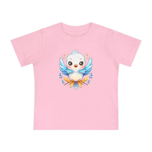 Luxury Birdie Short Sleeve Tee - Soft Cotton Baby - Dipaliz - & Toddler Tops