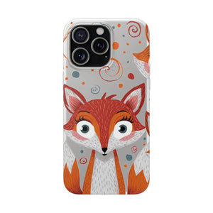 Sleek Fox Phone Cover - Durable Clear Tpu Case - Dipaliz - Mobile Cases
