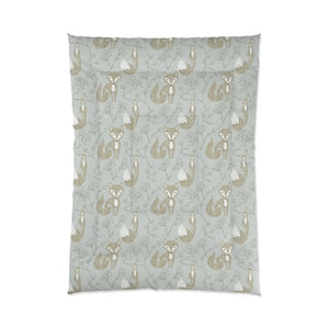 Teal Fox Comforter – Polyester Bedding - Dipaliz - Quilts & Comforters