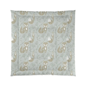 Teal Fox Comforter – Polyester Bedding - Dipaliz - Quilts & Comforters