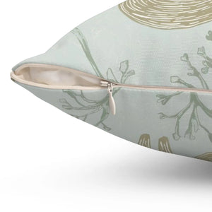Fox Throw Pillow – Spun Polyester Square - Dipaliz - Pillows