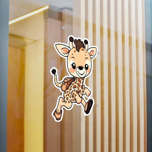 Satin Giraffe Vinyl Decals - Kiss Cut Stickers - Dipaliz - Decor