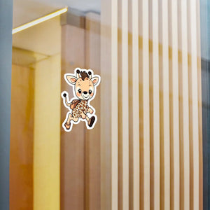 Satin Giraffe Vinyl Decals - Kiss Cut Stickers - Dipaliz - Decor