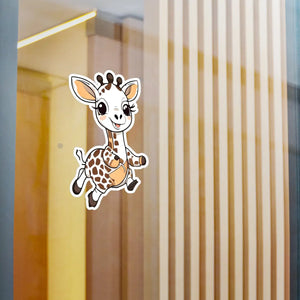 Vibrant Giraffe Vinyl Decals - Kiss Cut Safari - Dipaliz - Decorative Stickers