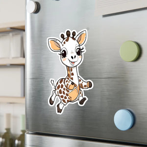 Vibrant Giraffe Vinyl Decals - Kiss Cut Safari - Dipaliz - Decorative Stickers