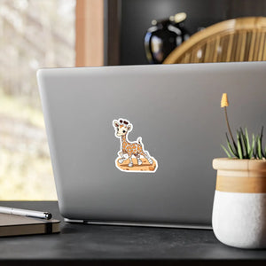 Bold Giraffe Kiss Cut Vinyl Decals - Satin Finish - Dipaliz - Decorative Stickers