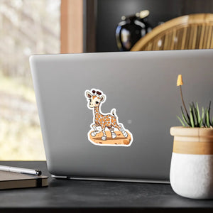 Bold Giraffe Kiss Cut Vinyl Decals - Satin Finish - Dipaliz - Decorative Stickers