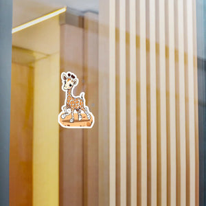 Bold Giraffe Kiss Cut Vinyl Decals - Satin Finish - Dipaliz - Decorative Stickers