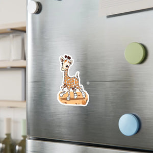Bold Giraffe Kiss Cut Vinyl Decals - Satin Finish - Dipaliz - Decorative Stickers
