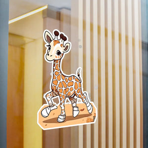 Bold Giraffe Kiss Cut Vinyl Decals - Satin Finish - Dipaliz - Decorative Stickers