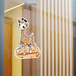 Bold Giraffe Kiss Cut Vinyl Decals - Satin Finish - Dipaliz - Decorative Stickers