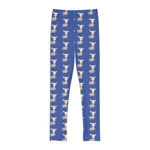 Soft Full Length Leggings - Cute Giraffe Pattern - Dipaliz - Activewear