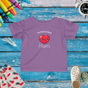 Cute Heart Infant Tee - Cozy Baby Shower Gift - Dipaliz - Lavender / 6m - T-shirts
