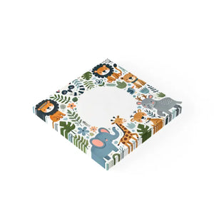 Paper Products - Jungle Animal Sticky Notes - Cute Vibrant Designs - Dipaliz
