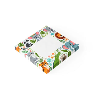 Cute Jungle Animals Sticky Notes - 7 Sizes Premium Paper - Dipaliz