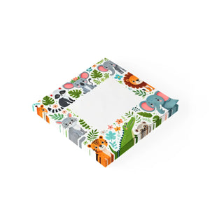 Cute Jungle Animals Sticky Notes - 7 Sizes Premium Paper - Dipaliz